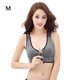 thumbnail image 1 of Sujetador deportivo Mujer Cremallera frontal Ropa interior transpirable Chaleco a prueba de golpes Racerback para correr Yoga Fitness, M Vogacara AP001111-02, 1 of 7