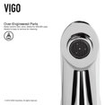 thumbnail image 4 of VIGO Bova Single Lever Basin Bathroom Faucet, Chrome, 4 of 7