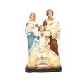 thumbnail image 3 of Estatuilla de la Sagrada Familia, estatuilla de estatua de resina, estatuas de pie de Jesús, escultura católica para regalos religiosos de coche de, 3 of 9