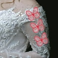 thumbnail image 4 of ELAYARD Elegant Multi-Color Lace Butterfly Appliques for Wedding Dress Decoration, 4 of 8