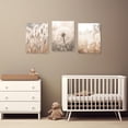 thumbnail image 4 of ZHONGYUTONG 3 Piece Dandelion Canvas Wall Art Beige Floral Picture Neutral Flower Painting Reed Grass Print for Bathroom Decor Framed (11.00" x 14.00" x 3PCS), 4 of 5
