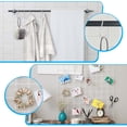 thumbnail image 5 of Paquete de 30 ganchos pequeños en forma de S para colgar cucharas, ollas, utensilios de cocina, aplicar en el baño, dormitorio, oficina, sala de herramientas (plateado, 2,4 pulgadas), 5 of 5