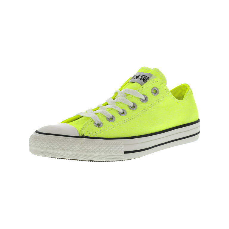 vertraging Omdat ontgrendelen Converse Chuck Taylor All Star Ox Neon Yellow Ankle-High Fashion Sneaker -  9M / 7M - Walmart.com