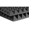 Auralex Acoustics AUR-4PYR-CHA 4 in. Charcoal & Gray Pyramids