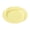 Yellow, variant on Beige Dinner Plate, Breakfast Plate, Serving Dish With Ceramic-Look Design, Twisted Rim And Shatter-Resistant Plastic Material For Home, Cafe And Restaurant Use 7.76X7.76In