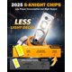 thumbnail image 4 of Luz antiniebla Auxbeam H11 H8 H9 6500K Blanco 16000lm 60W 12V, 4 of 8