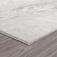 thumbnail image 3 of Ox Bay Silas 4' x 6' Gray/Cream Geometric Trellis Indoor Area Rug, Polyester, Durable and Easy Care, 3 of 6