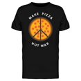 thumbnail image 1 of Pizza, Not War  T-Shirt Men -Image by Shutterstock, Male 3X-Large, 1 of 2