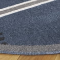 thumbnail image 3 of SAFAVIEH Pyramid Joanna Geometric Area Rug, Navy/Grey Black, 6'7" x 6'7" Round, 3 of 7