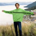 thumbnail image 2 of HGIEYS I Love You This Much Couples Hoodies Valentines Day Sweatshirts Men Women Oversized Casual Long Sleeve Pullover Tops, 2 of 6