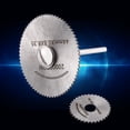 thumbnail image 1 of Mini Circular Saw Blade, Pack Of 5 Pcs Mini HSS Circular Saw Blade Cutting Blade Set With Extension Rod For Metal Cutter Power, Circular Saw Blades, 1 of 8
