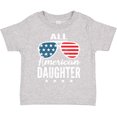thumbnail image 3 of Inktastic All American Daughter USA 4th of July Parade Girls Toddler T-Shirt, 3 of 5