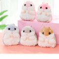 thumbnail image 3 of Llavero colgante de animales de peluche para niños, bolsa Kawaii, mochila, juguetes para niños, muñeca de hámster, regalo de cumpleaños, 10cm, 3 of 5
