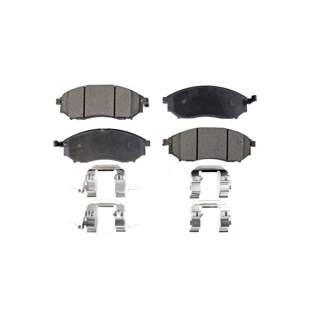 Front SemiMetallic Disc Brake Pads PPFD888 For INFINITI Nissan G37