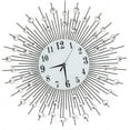 thumbnail image 3 of WUZSTAR Luxury Crystal Large Wall Mounted Clock Diamond Round Creative Wall Watch in Home, 3 of 6