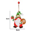 thumbnail image 2 of Weihnachtsschmuck, Weihnachtsbaum-Holz-Anhänger-Dekoration Zhivalor CWY-0609, 2 of 5