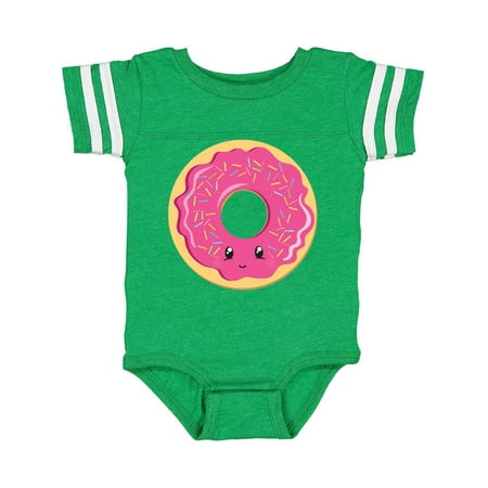 

Inktastic Hot Pink Donut Gift Baby Boy or Baby Girl Bodysuit