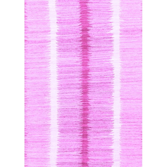 Ahgly Company Indoor Rectangle Abstract Purple Modern Area Rugs, 3' x 5'