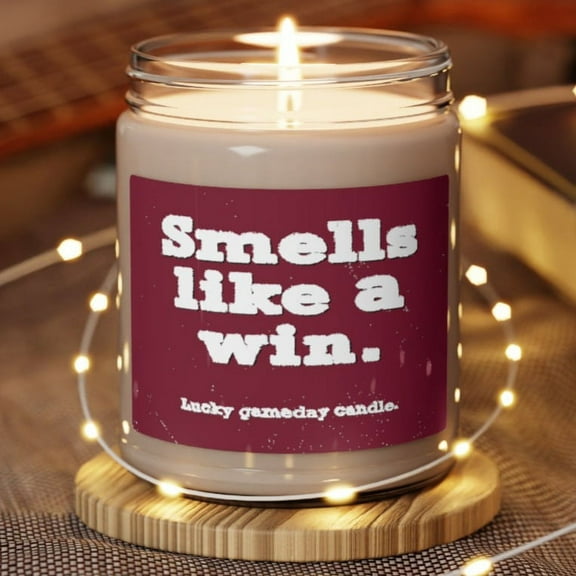 Smells Like a Qatar Win Scented Candle, Qatar Football, Qatar Soccer