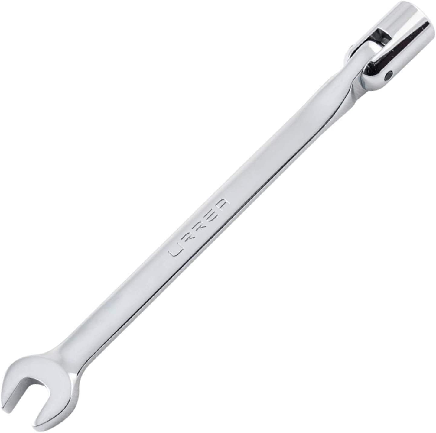 Urrea Flex Head Wrench Set, Metric, Full-Polished, 10 Pieces
