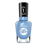 Sally Hansen Miracle Gel Nail Color, Sugar Fix, 0.5 fl oz, At Home Gel Nail Polish, Gel Nail Polish, No UV Lamp Needed, Long Lasting, Chip Resistant