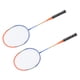 thumbnail image 4 of Raqueta De Bádminton, Juego De Raquetas De Bádminton Con Marco De Ferroaleación, Antideslizante De Una Pieza Con Bolsa De Almacenamiento Para Gimnasio, 4 of 7