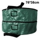 thumbnail image 1 of Laklulu - Bolsa de almacenamiento para coronas de doble capa, color puro, para decoración navideña, con cremalleras dobles y asas para Navidad (rojo/verde, 30 pulgadas), 1 of 6