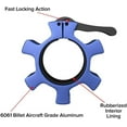 thumbnail image 3 of 2 PCS Olympic Barbell Clamps 2 Inch, Quick Release Barbell Locking Clamps Olympic Bar Weight Plates Collar Clips for Workout Training, Fitness, Weightlifting, 3 of 6