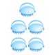 thumbnail image 1 of Wosthever Cabeza cuerpo cuero cabelludo masaje cepillo peine champú de cabello peine ducha cepillo baño Spa baño masaje cepillo Type8 NO8 Wosthever CBP070478, 1 of 6