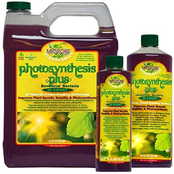 Microbe Life Photosynthesis Plus Growth Support Novel Culture, 1 Gallon