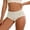 Blue, variant on lnmuld Solid Vertical Ribbed Bear Print Mid Waist Women Briefs Scalloped Lace Trim Mini Bow Soft Cotton Breathable Daily Panties Color:Blue,Size:M