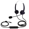 thumbnail image 1 of USB Wired Computer Headset with Microphone Universal Office Call Center Headphone Support Volume Control Mute Cancelling Suitable for Telephone Operator Computer PC Laptop Gaming, 1 of 9