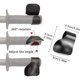 thumbnail image 2 of Cilindro de control de crucero de muñeca de asistencia de acelerador de motocicleta Reposamuñecas de control de acelerador de crucero Empuñadura de manillar para todos los puños, BR-Life, 2 piezas esquí esquí Gafas de esquí, 2 of 5