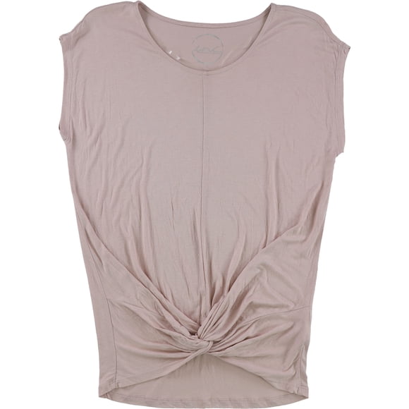 INC Womens Twist Front Pullover Blusa, Rosa, X-Large