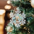 thumbnail image 6 of The Loud House Snowflakes Ornaments Christmas Tree Decorations Alloy Hanging Decorations Snowflake Pendant 8 PCS, 6 of 8