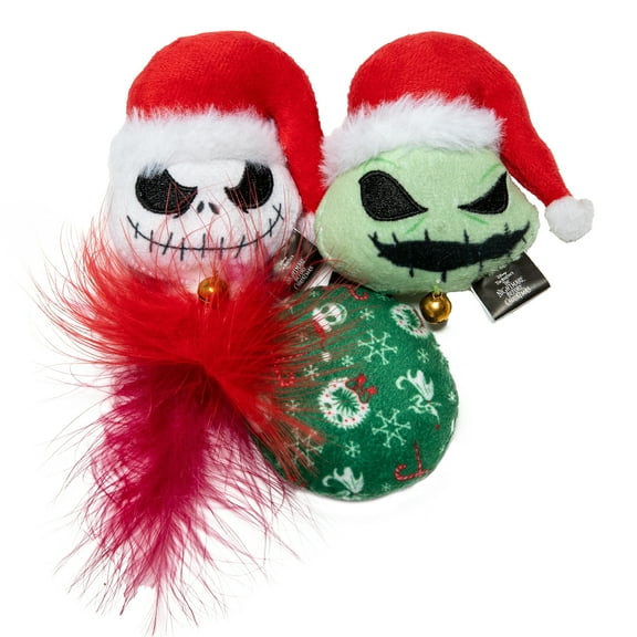 Nightmare Before Christmas 3-Pack Cat Toys