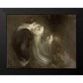 thumbnail image 2 of Carriere, Eugene 18x15 Black Modern Framed Museum Art Print Titled - Mothers Kiss, 2 of 5