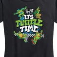 thumbnail image 3 of Teenage Mutant Ninja Turtles - It's Turtle Time - Women's Short Sleeve Graphic T-Shirt, 3 of 5