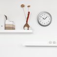 thumbnail image 4 of La Crosse Technology 10" Wall Clock, Silver, 4 of 4