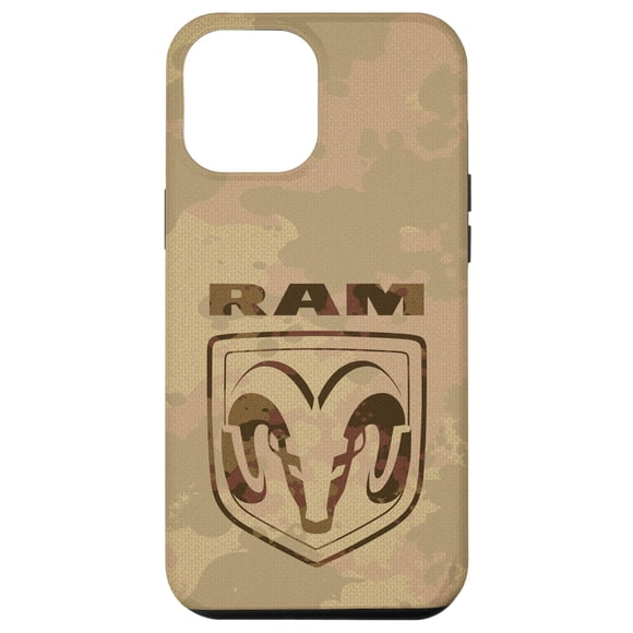 Funda de teléfono RAM Trucks Brown Camo Logo para iPhone 12 Pro Max
