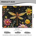 thumbnail image 7 of Uourmeti Trunk Cover for Pet Floral Dragonfly Print, Easy to Clean Cargo Mat, Durable Washable 29" x 39", 7 of 7