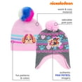 thumbnail image 2 of Nickelodeon Girls' Paw Patrol Winter Hat - 2 Pack Paw Patrol Pom Pom Beanie (Toddler), 2 of 7