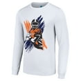 thumbnail image 2 of Men's Starter White Chicago Bears Player X Logo Graphic Long Sleeve T-Shirt, 2 of 3