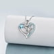 thumbnail image 2 of Collar Delfín/Corazón Plata/Azul 1 Pza High Monaco DolphinNeck01, 2 of 4