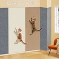 thumbnail image 4 of Protector de muebles contra arañazos de gato, almohadilla adhesiva disuasoria de arañazos de gato de 78,7 x 15,8 pulgadas para muebles, protector de sofá para gatos trepadores de bricolaje, 4 of 6