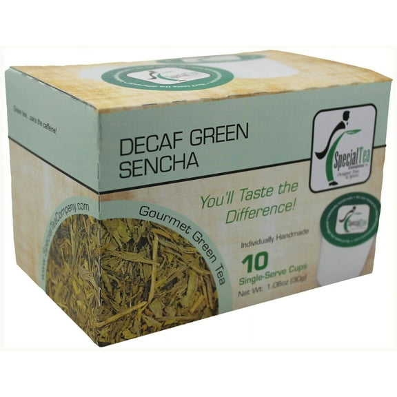 Special Tea Decaf Green Sencha Tea Single Serve Cups