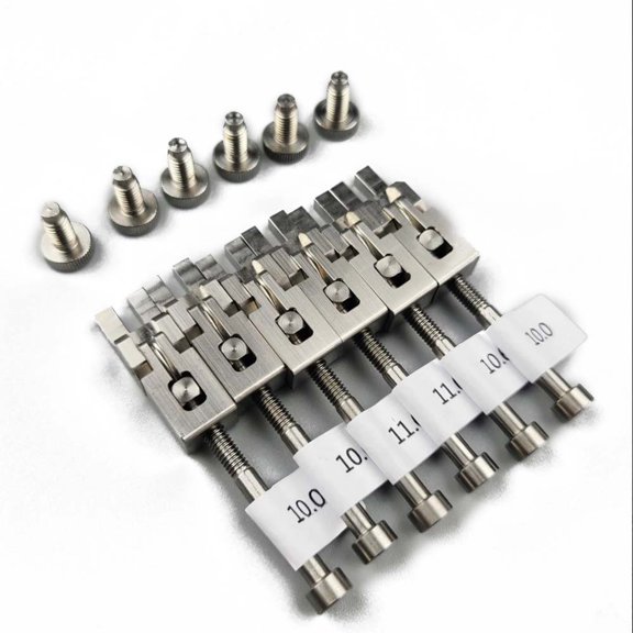 【Made in Japan】1 Set ( 6/7 PCS ) Electric Guitar Stainless Steel Saddles For FR Floyd Rose Tremolo System Bridge