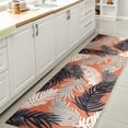 thumbnail image 4 of JONATHAN Y HAWAII 2 x 8 Runner Rug, Montego Tropical Palm - Orange/Navy/Ivory, HWC101A-28, 4 of 9