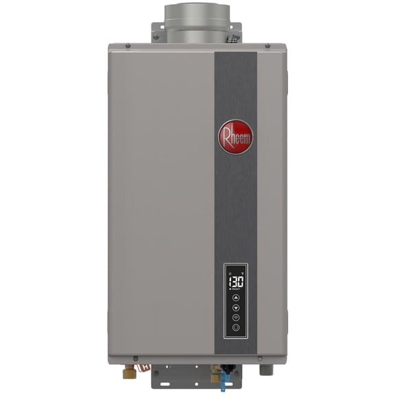 Rheem RTG-95DVELP-3 9.5 GPM 199,900 BTU 120 Volt Residential Indoor Liquid Propane