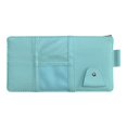 thumbnail image 3 of LOVIVER Auto Sun Visor Organizer for Card, Pen, Key, Glasses Storage Pouch Organizer Blue with Zipper, 3 of 8